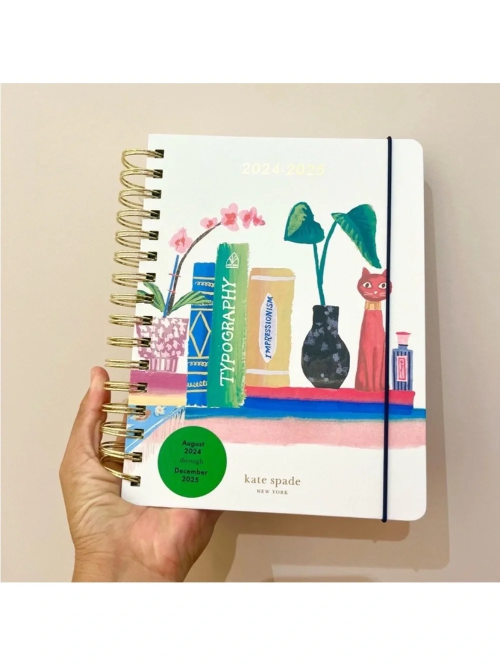 Kate Spade Safari Floral 2024-25 17-month Medium Planner # K240341